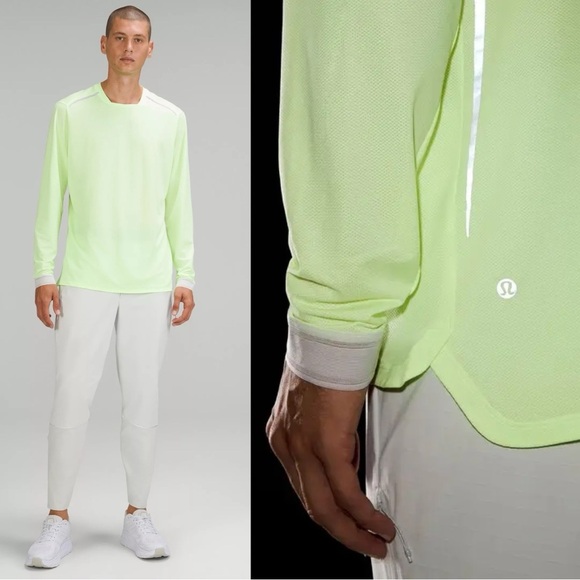 lululemon athletica Other - Lululemon Fast and Free Long Sleeve Shirt Reflective